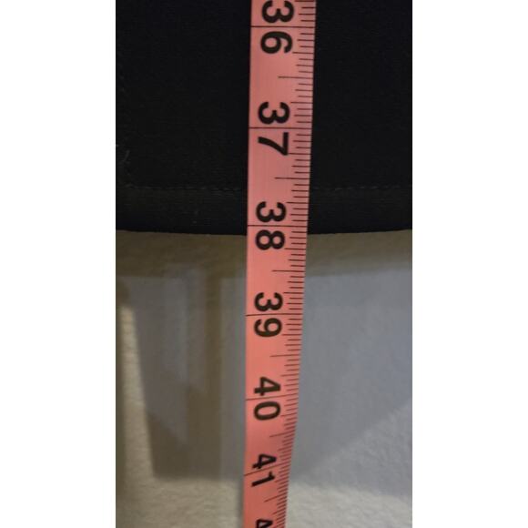 Talbots Women's Black Wool Blend Overcoat Size 16 Winter Formal - Picture 11 of 12